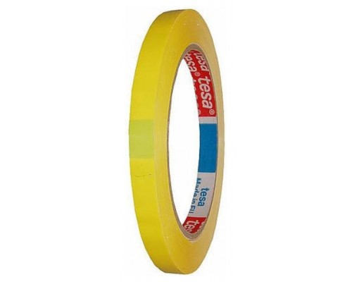 CINTA DE EMBALAJE EN PVC DE COLORES 12MM.X66M. AMARILLO TESA 04204-00041-00 (MIN12) (Espera 4 dias)