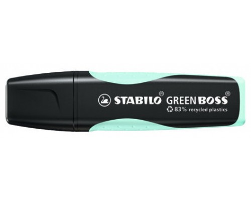 MARCADOR FLUORESCENTE GREEN BOSS PASTEL TOQUE DE TURQUESA STABILO 6070/113 (MIN10) (Espera 4 dias)