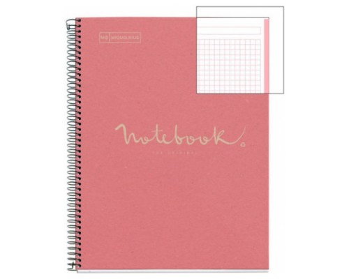 CUADERNO 100% RECICLADO NB-1 A4 80HOJAS ECOROSA EMOTIONS MIQUELRIUS 6093 (Espera 4 dias)