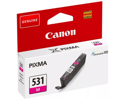 CARTUCHO TINTA MAGENTA CANON CLI-531M (Espera 4 dias)