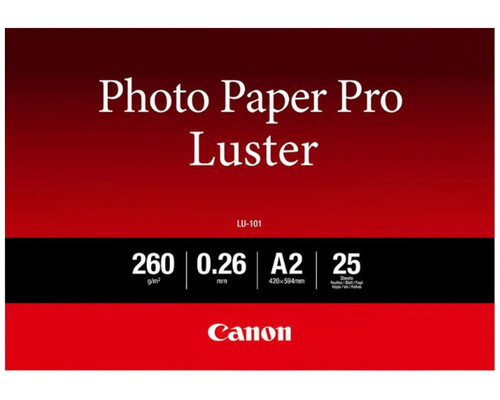CANON Photo Paper Pro Luster LU-101 A2 25-SX22 CANON Photo Paper Pro Luster LU-101 A2 25