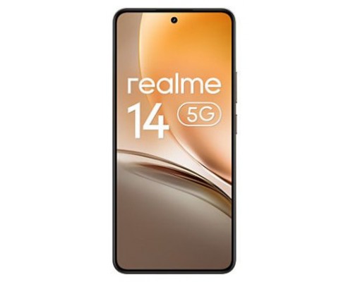 realme 14 5G 16,9 cm (6.67") SIM doble Android 15 USB Tipo C 12 GB 256 GB 6000 mAh Titanio (Espera 4 dias)