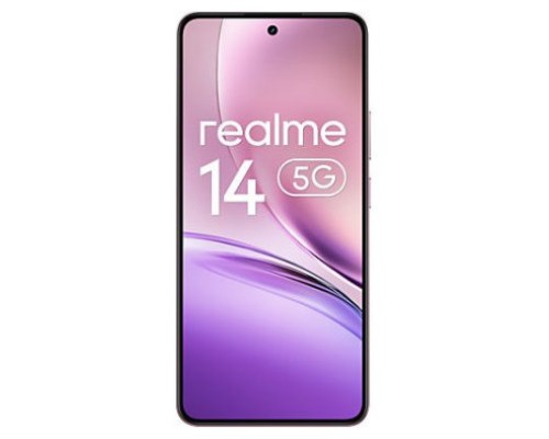 realme 14 5G 16,9 cm (6.67") SIM doble Android 15 USB Tipo C 12 GB 256 GB 6000 mAh Rosa (Espera 4 dias)