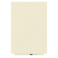 PIZARRA SIN MARCO SKINWHITEBOARD COLOR BLANCO PERLA ESCALA DE AMARILLOS. MEDIDA 75X115CM MAGN&Eacute;TICA MODULAR ROCADA 6420R-1013 (Espera 4 dias)