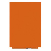 PIZARRA SIN MARCO SKINWHITEBOARD COLOR ROJO CLARO ANARANJADO ESCALA DE NARANJAS. MEDIDA 75X115CM MAGN&Eacute;TICA MODULAR ROCADA 6420R-2008 (Espera 4 dias)