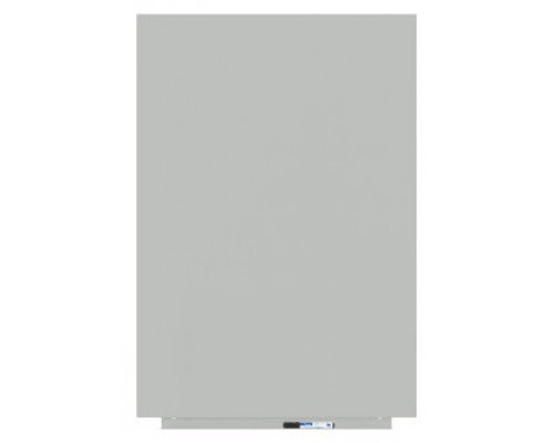 PIZARRA SIN MARCO SKINWHITEBOARD COLOR GRIS LUMINOSO ESCALA DE GRISES. MEDIDA 75X115CM MAGNÉTICA MODULAR ROCADA 6420R-7035 (Espera 4 dias)