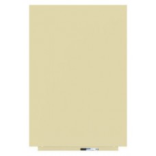 PIZARRA SIN MARCO SKINWHITEBOARD COLOR MARFIL CLARO ESCALA DE AMARILLOS. MEDIDA 100X150CM MAGNÉTICA MODULAR ROCADA 6421R-1015 (Espera 4 dias)