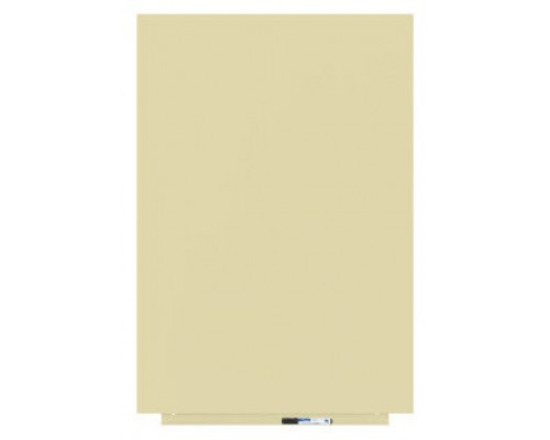 PIZARRA SIN MARCO SKINWHITEBOARD COLOR MARFIL CLARO ESCALA DE AMARILLOS. MEDIDA 100X150CM MAGNÉTICA MODULAR ROCADA 6421R-1015 (Espera 4 dias)