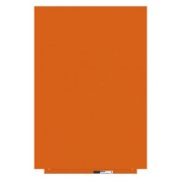 PIZARRA SIN MARCO SKINWHITEBOARD COLOR ROJO CLARO ANARANJADO ESCALA DE NARANJAS. MEDIDA 100X150CM MAGNÉTICA MODULAR ROCADA 6421R-2008 (Espera 4 dias)