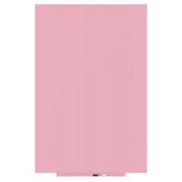 PIZARRA SIN MARCO SKINWHITEBOARD COLOR ROSA CLARO ESCALA DE ROJOS. MEDIDA 100X150CM MAGNÉTICA MODULAR ROCADA 6421R-3015 (Espera 4 dias)