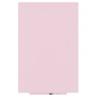 PIZARRA SIN MARCO SKINWHITEBOARD COLOR ROSA. MEDIDA 100X150CM MAGNÉTICA MODULAR ROCADA 6421R-490 (Espera 4 dias)