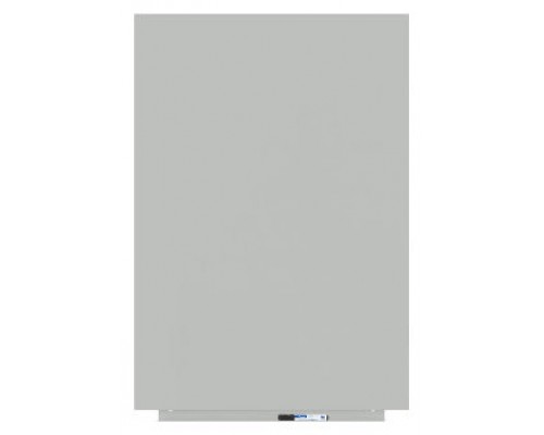 PIZARRA SIN MARCO SKINWHITEBOARD COLOR GRIS LUMINOSO ESCALA DE GRISES. MEDIDA 100X150CM MAGNÉTICA MODULAR ROCADA 6421R-7035 (Espera 4 dias)