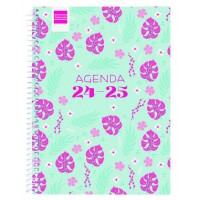 AGENDA ESCOLAR 2024-2025 4º 155X212 SEMANA VISTA HORIZONTAL COOL SELVA FINOCAM 645040725 (Espera 4 dias)