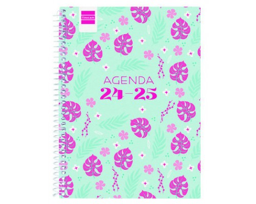 AGENDA ESCOLAR 2024-2025 4º 155X212 SEMANA VISTA HORIZONTAL COOL SELVA FINOCAM 645040725 (Espera 4 dias)