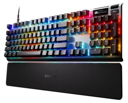 Steelseries APEX PRO GEN 3 teclado Juego USB Inglés de EE. UU. Negro (Espera 4 dias)