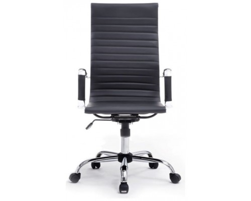 SILLA DE OFICINA EQUIP RESPALDO ALTO COLOR NEGRO