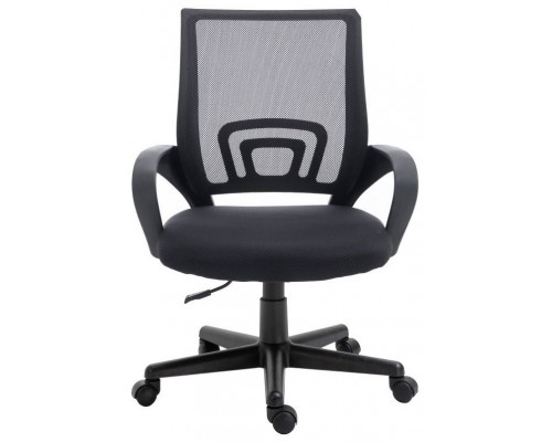 SILLA DE OFICINA EQUIP DE MALLA COLOR NEGRO