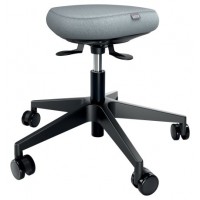 TABURETE LEITZ ERGO ACTIVE CON RUEDAS, NEGRO KENSINGTON 65770095 (Espera 4 dias)