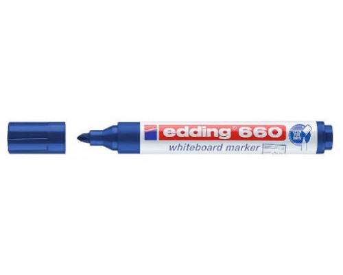 MARCADOR PIZARRA BLANCA 660 1,5-3MM AZUL EDDING 660-03 (MIN10) (Espera 4 dias)