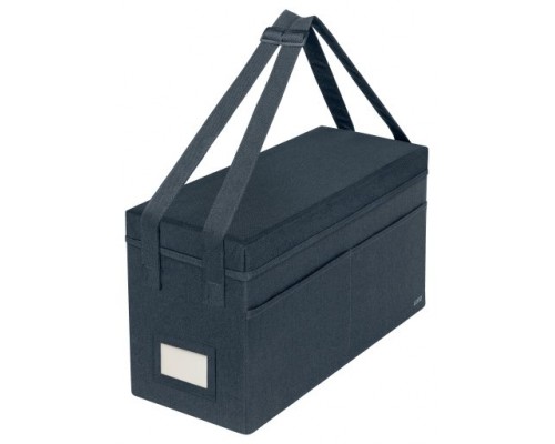 BOLSA DE TRABAJO PARA HOT DESKING DE TELA CON TAPA, COLOR GRIS LEITZ 67230089 (Espera 4 dias)