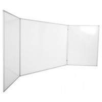 PIZARRA TRIPTICA VITRIFICADA BLANCA 240X90 (120X90 CERRADA) ROCADA 6728 (Espera 4 dias)