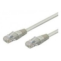 Cable de red gris de pares trenzados, en categoria 6