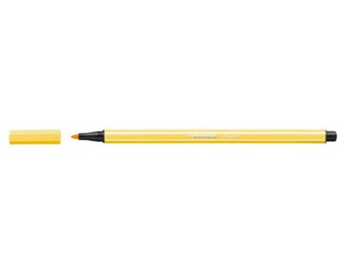 ROTULADOR PUNTA FIBRA MEDIA 1MM. PEN 68 AMARILLO STABILO 68/44 (MIN10) (Espera 4 dias)