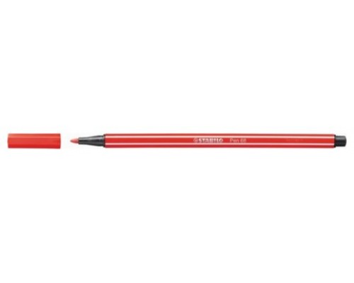 ROTULADOR PUNTA FIBRA MEDIA 1MM. PEN 68 ROJO CARMIN STABILO 68/48 (MIN10) (Espera 4 dias)