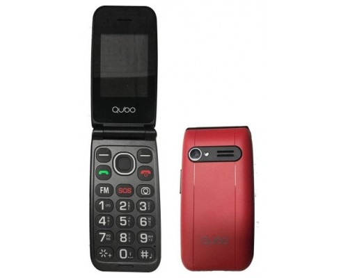 Telefono Qubo Neo NW Rojo 2,4”