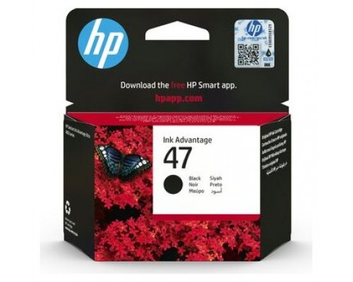 HP DeskJet 4828 Cartucho Negro Nº47