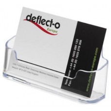 Deflecto Visitenkartenhalter 70101 max. 50 Karten acollador de tarjeta Poliéster Transparente (Espera 4 dias)