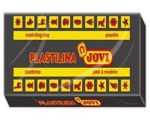 CAJA 30 PASTILLAS PLASTILINA 50 G - NEGRO JOVI 7015 (Espera 4 dias)