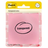 BLISTER 36 HOJAS NOTAS TRANSPARENTES 600-1TRSPO 73X73 MM NARANJA PASTEL POST-IT 7100394468 (Espera 4 dias)
