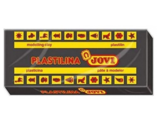 CAJA 15 PASTILLAS PLASTILINA 150 G - NEGRO JOVI 7115 (Espera 4 dias)