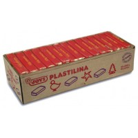 CAJA 15 PASTILLAS PLASTILINA 350 G - ROJO JOVI 7205 (Espera 4 dias)