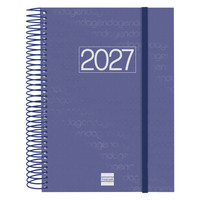 AGENDA 2027 BASIC YEAR E10 155X212MM DIA PAGINA AZUL FINOCAM 741101027 (Espera 4 dias)
