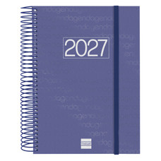 AGENDA 2027 BASIC YEAR E10 155X212MM DIA PAGINA AZUL FINOCAM 741101027 (Espera 4 dias)-SX6 AGENDA 2027 BASIC YEAR E10 155X212MM DIA PAGINA AZUL FINOCAM 741101027 (Espera 4 dias)
