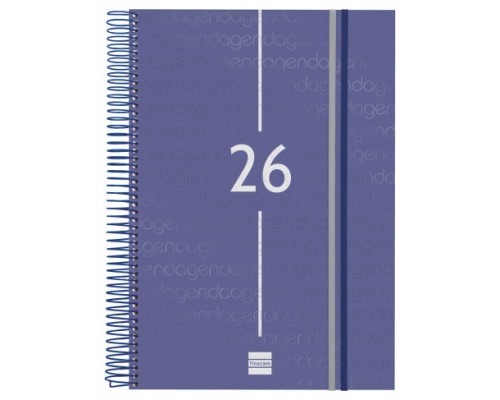 AGENDA 2026 BASIC YEAR E40 210X297MM DIA PAGINA AZUL FINOCAM 741111026 (Espera 4 dias)