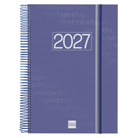 AGENDA 2027 BASIC YEAR E40 210X297MM DIA PAGINA AZUL FINOCAM 741111027 (Espera 4 dias)