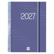 AGENDA 2027 BASIC YEAR E40 210X297MM DIA PAGINA AZUL FINOCAM 741111027 (Espera 4 dias)-SX9 AGENDA 2027 BASIC YEAR E40 210X297MM DIA PAGINA AZUL FINOCAM 741111027 (Espera 4 dias)