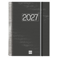 AGENDA 2027 BASIC YEAR E40 210X297MM DIA PAGINA NEGRO FINOCAM 741116027 (Espera 4 dias)-9SX AGENDA 2027 BASIC YEAR E40 210X297MM DIA PAGINA NEGRO FINOCAM 741116027 (Espera 4 dias)