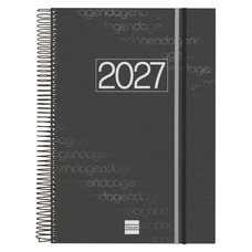 AGENDA 2027 BASIC YEAR E40 210X297MM DIA PAGINA NEGRO FINOCAM 741116027 (Espera 4 dias)-SX9 AGENDA 2027 BASIC YEAR E40 210X297MM DIA PAGINA NEGRO FINOCAM 741116027 (Espera 4 dias)