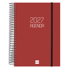 AGENDA 2027 BASIC OPAQUE E10 155X212MM DIA PAGINA BURDEOS FINOCAM 742917427 (Espera 4 dias)-SX6 AGENDA 2027 BASIC OPAQUE E10 155X212MM DIA PAGINA BURDEOS FINOCAM 742917427 (Espera 4 dias)