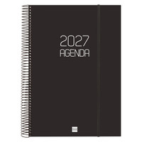 AGENDA 2027 BASIC OPAQUE E40 210X297MM DIA PAGINA NEGRO FINOCAM 742926027 (Espera 4 dias)-9SX AGENDA 2027 BASIC OPAQUE E40 210X297MM DIA PAGINA NEGRO FINOCAM 742926027 (Espera 4 dias)