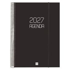 AGENDA 2027 BASIC OPAQUE E40 210X297MM DIA PAGINA NEGRO FINOCAM 742926027 (Espera 4 dias)-SX9 AGENDA 2027 BASIC OPAQUE E40 210X297MM DIA PAGINA NEGRO FINOCAM 742926027 (Espera 4 dias)