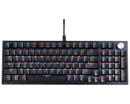 TECLADO GAMING XPG SORCERER RGB USB-C BK ES