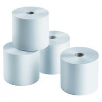 PAPEL ELECTRA BLANCO 75X65 MM- PAQUTE 10 ROLLOS -