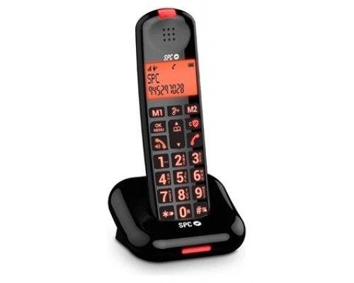 SPC 7612N Telefono Inalámbrico COMFORT KAIRO Negro