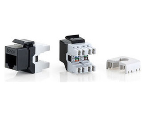 KIT 8 UDS CONECTOR HEMBRA RJ45 UTP CAT6 PANEL KEYSTONE