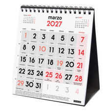 CALENDARIO 2027 SOBREMESA NEUTRO NUMEROS GRANDES XS 140X150MM FINOCAM 780120027 (Espera 4 dias)-SX4 CALENDARIO 2027 SOBREMESA NEUTRO NUMEROS GRANDES XS 140X150MM FINOCAM 780120027 (Espera 4 dias)